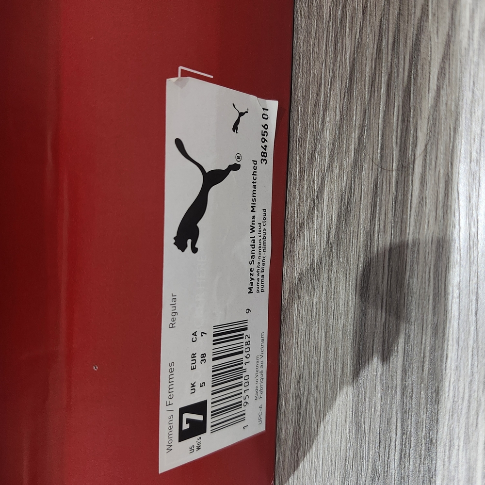 PUMA Mayze White Sandals - Picture 5 of 5
